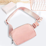 Convenient Chest Bag Adjustable Strap Soft Women Fanny Pack Anti Scratch