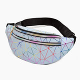 Plaid Pattern Fanny Pack Multifunction Crossbody Waist Bag