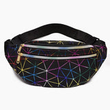 Plaid Pattern Fanny Pack Multifunction Crossbody Waist Bag