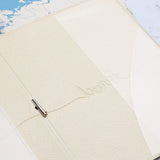 Portable Passport Case Travel Map Passport Holder Passport Bag Air Ticket