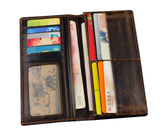 Dragon Real Leather Long Wallet for Men