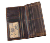 Dragon Real Leather Long Wallet for Men