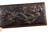 Dragon Real Leather Long Wallet for Men