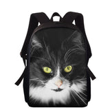 Animal Cat Printed Children's School Backpack Combo Primary Girl School Bag