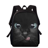 Animal Cat Printed Children's School Backpack Combo Primary Girl School Bag