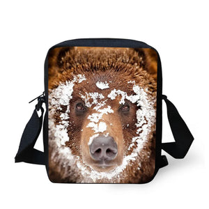 Animal Women Mini Cross-body Bag Messenger Bags Shoulder Pocket Packs