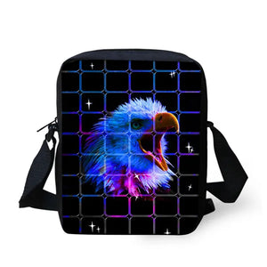 Animal Shark Messenger Bag for Women Elephant Crossbody Bag Girls Handbag