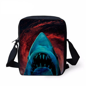 Animal Shark Messenger Bag for Women Elephant Crossbody Bag Girls Handbag