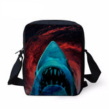 Animal Shark Messenger Bag for Women Elephant Crossbody Bag Girls Handbag