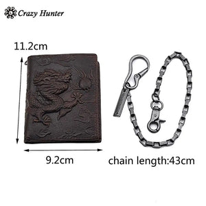 Dragon Wallet with Chain for Men or Son