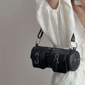 Women's PU Leather Shoulder Bag with Advanced Strap