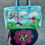 Winter Puffy Girls Short Vocation Travel Bag Lolita Kawayi Harajuku