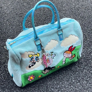Winter Puffy Girls Short Vocation Travel Bag Lolita Kawayi Harajuku