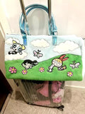 Winter Puffy Girls Short Vocation Travel Bag Lolita Kawayi Harajuku