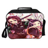 Demon Slayer Lunch Bag Kimetsu No Yaiba Cooler Worker Insulation