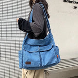 Vintage Denim Bag Women's Handbags Shoulder Bags Shopping Bag