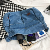 Vintage Denim Bag Women's Handbags Shoulder Bags Shopping Bag