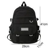 Female Waterproof College Backpack Lady Laptop Book Bag