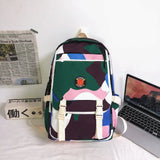 Female Waterproof College Backpack Lady Laptop Backpack Book Girl