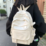 Female Waterproof College Backpack Lady Laptop Backpack