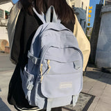 Female Waterproof College Backpack Lady Laptop Backpack
