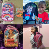 Kids Soccer Print Backpack for School
