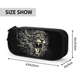 Lion Pen Box Student School Anime Zipper Pen Bag Stationery Gift