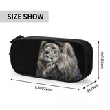 Lion Pen Box Student School Anime Zipper Pen Bag