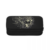 Lion Pen Box Student School Anime Zipper Pen Bag Stationery Gift
