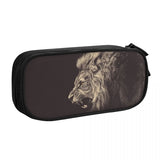 Lion Pen Box Student School Anime Zipper Pen Bag