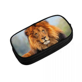 Lionn Pen Box Student School Anime Zipper Pen Bag Child Stationery Bag
