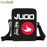 Judo Taekwondo Karate Aikido Messenger Bag Small Satchel Crossbody Bags