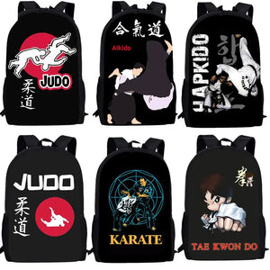 Martial Arts Backpack for Teenage Boys Girls