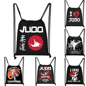 Martial Taekwondo Judo Drawstring Bag