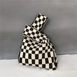 Soft Knit Shoulder Bags Casual Winter Clutches