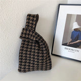 Soft Knit Shoulder Bags Casual Winter Clutches