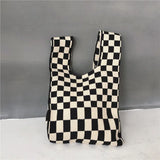 Soft Knit Shoulder Bags Casual Winter Clutches