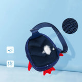 Rocket Kids Messenger Bag 3D Cartoon Travel School Bag for Girls Boys