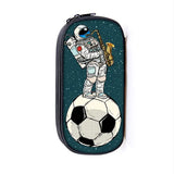 Soccerly/Footbally Print Pencil Bag Kids School Bags Stationary Bags
