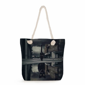 Animal Print Tote Handbags For Women