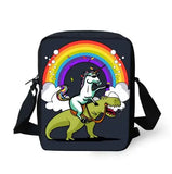 Unicorn Printed Kids Messenger Bag Women Crossbody Bag Men