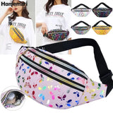 Street Style Waist Bag Pack Women's Wallet Purse Large Phone Belt Bag Pouch