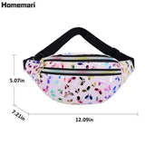 Street Style Waist Bag Pack Women's Wallet Purse Large Phone Belt Bag Pouch
