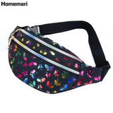Street Style Waist Bag Pack Women's Wallet Purse Large Phone Belt Bag Pouch