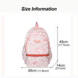 Graffiti Pattern Backpack for Teenage Travel Rucksack