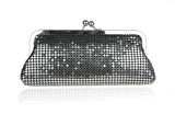 Aluminum Sheet Handbag Evening Makeup Bag