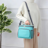 Waterproof Nylon Insulated Lunch Bag for Women Kids Marmita