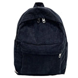 Corduroy Backpack Women School Backpack Shoulder Bag Teenger Girl Travel Bags