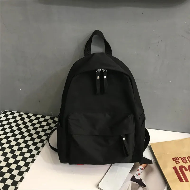 Corduroy Backpack Women School Backpack Teenger Girl