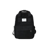 Women's Corduroy Backpack Winter Casual Solid School Bag